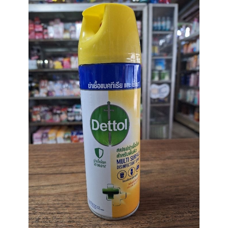 (EXP.26/1/25) Dettol Multi surface disinfectant Spray เดทตอล ดิสอินเฟคแทนท์ สเปรย์ 450 มล.