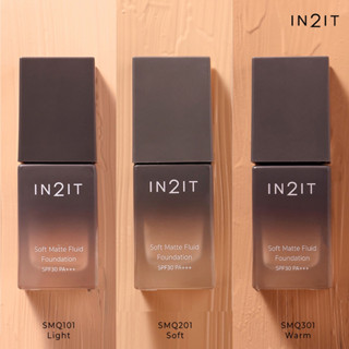 IN2IT soft matte filid Foundation SPF 30PA+++ 20 ml