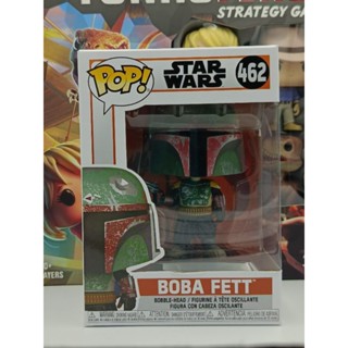 Funko Pop! : Star Wars: The Mandalorian - Boba Fett [ กล่องสินค้า - 8/10 ]