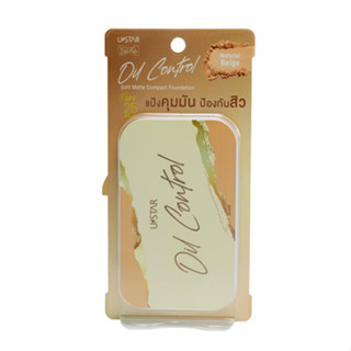 USTAR Soft Matte Compact Foundation SPF50 PA++ #เนเชอรัล เบจ