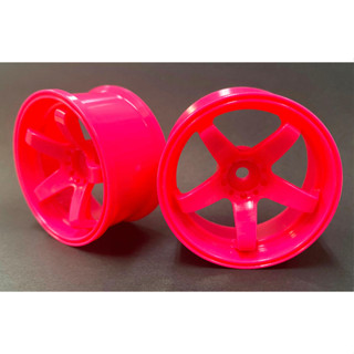 Topline FX SPORT wheel offset5 pink 27mm wide &amp; 3mm hub (4pcs) TDW-0514PK