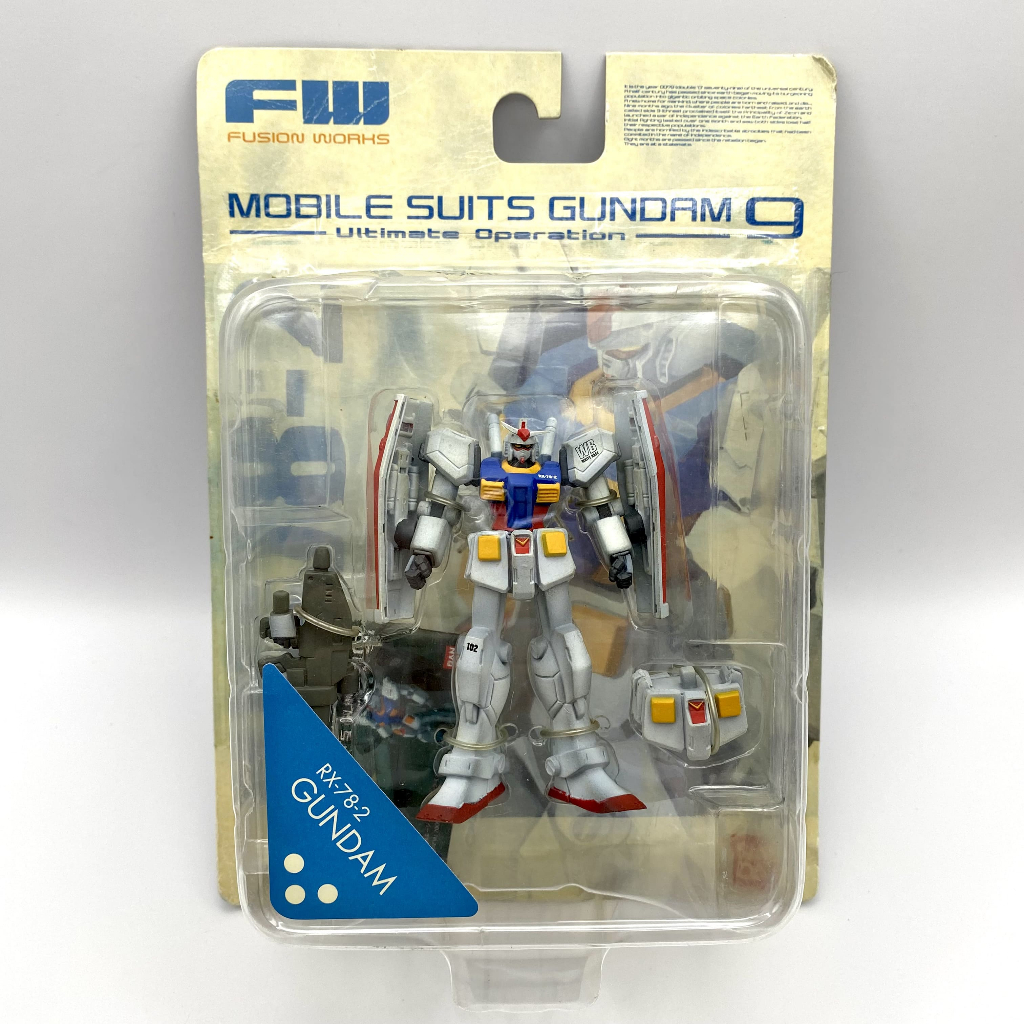 Gundam กันดั้ม RX-78-2 Gundam โมเดลกันดั้ม Mobile Suit Gundam Ultimate Operation 9 Bandai 2005 Fusio