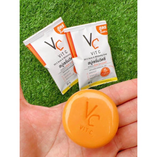 สบู่เซรั่มวิตซี VC Vit C สารสกัดออร์แกนิค