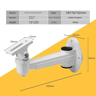 ℗﹉∏การตรวจสอบวงเล็บปากเป็ด 508 ขายึดกล้องกลางแจ้ง Haikang 1212 ขายึดกล้อง Dahua Duckbill