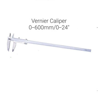 เวอร์เนีย 24" (600mm) ความละเอียด 0.05mm Vernier Calipers 0-600mm/0-24" INSIZE 1210-614 อินไซส์ คาร์ลิปเปอร์ 24นิ้ว