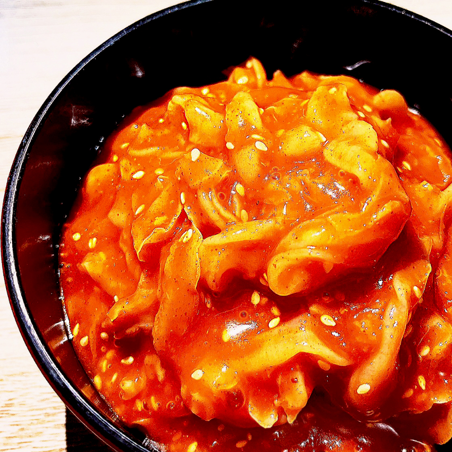 ครีบหอยเชลล์ปรุงรสกิมจิ ขนาด 500 g.​ by TAMAMO