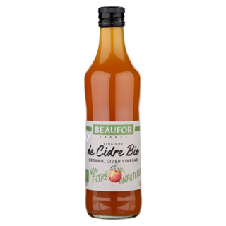 โบฟอร์ น้ำส้มสายชูหมักแอปเปิ้ล แอบเปิ้ลไซเดอร์ 500 มล. - Apple Cider Vinegar Organic and Unfiltered 500ml Beaufor brand