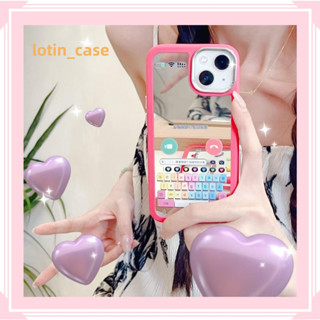 🎁ส่งของขวัญ🎁เคสไอโฟน สำหรับ 11 13 for iPhone Case 14 12 Pro Max ความคิดสร้างสรรค์ น่ารัก กันกระแทก ปกป้อง เคสโทรศัพท์