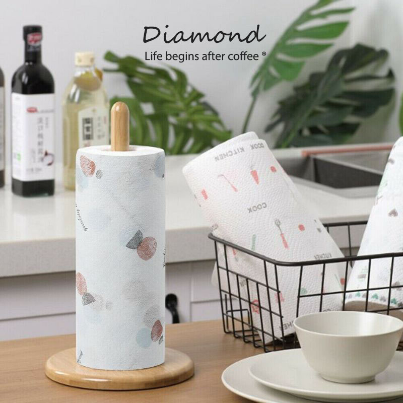 ❤ Diamond Coffee กระดาษทิชชู่ กระดาษทิชชู่ นุ่ม แข็งแรง กระดาษทิชชู่เช็ดจาน ทิชชู่น้ํามัน ทิชชู่อาหาร 1 ม้วน50แผ่น