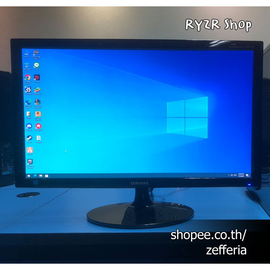 จอ LED Monitor 24 นิ้ว SAMSUNG 24" SyncMaster S24B150B มือสอง สภาพดี