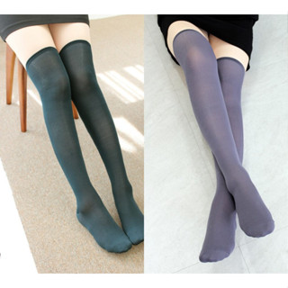 ถุงเท้ายาวเหนือเข่า แบบแห้งเร็ว SYLPH Quick-Drying Over knee Socks L35126 - Love Green