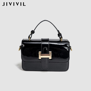 JIVIVIL·เด็กหญิงกระเป๋า crossbody กระเป๋าใบเดียว niche ลักษณะหรูหราทุกอย่างสดใสใบหน้าพกพาขนาดเล็กกระเป๋าสี่เหลี่ยม