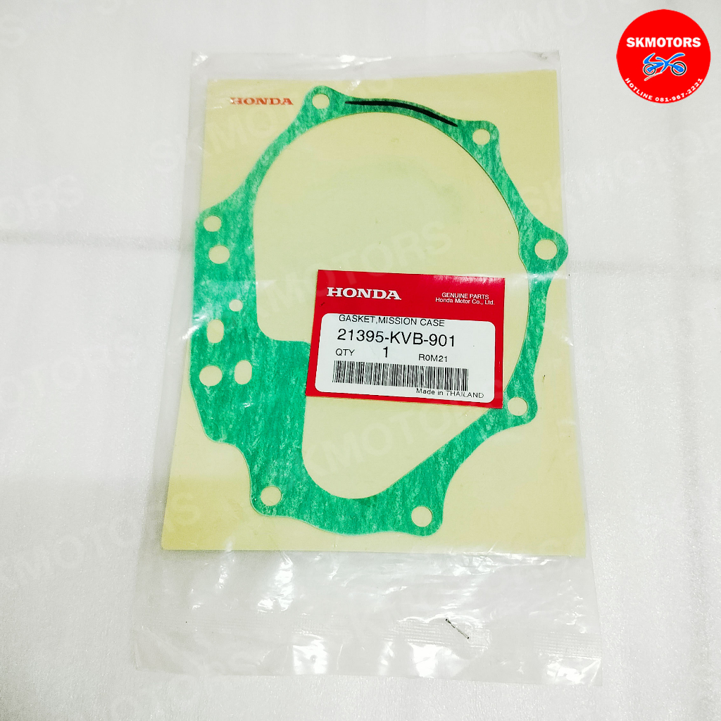 ปะเก็นเรือนชุดเฟืองท้าย รหัส 21395-KVB-901 สำหรับรถรุ่น HONDA ZOOMER-X, SCOOPY-I ปี 2010-2019 อะไหล่