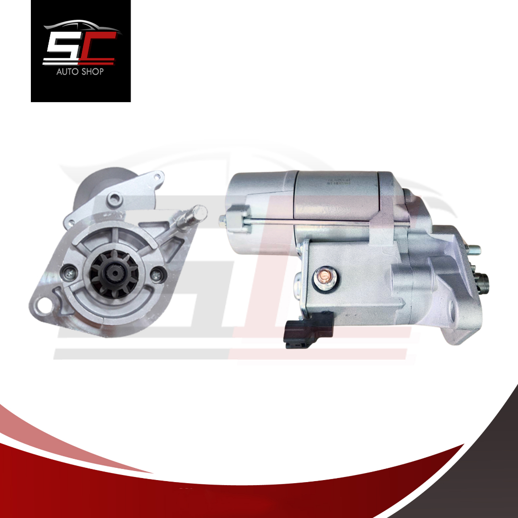 ไดสตาร์ท TOYOTA VIGO, TIGER, D4D ดีเซล ทรงเดิมติดรถ 1.8KW เครื่อง 1KD, 2KD สินค้าใหม่ 100%