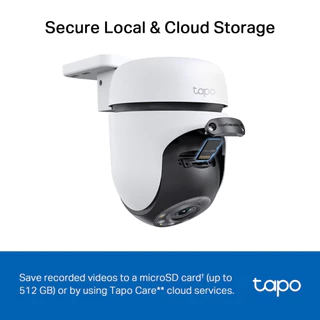Tapo C510W / C520WS Outdoor 3MP / 4MP 2K กล้องภายนอก ภาพสี 24 ชม. Pan/Tilt Security WiFi Camera [รับประกันศูนย์ 2 ปี]