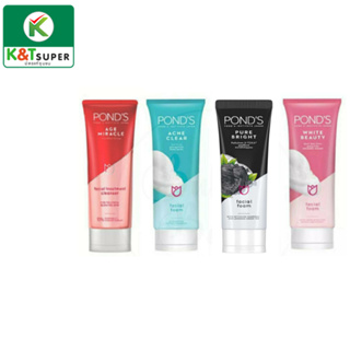 Ponds Facial Foam พอนส์ เฟเชียล โฟม 100g.