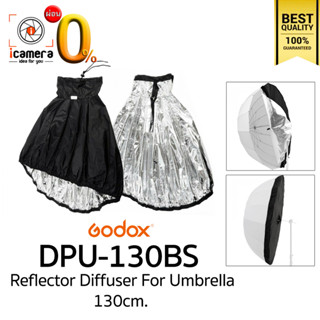 Godox DPU-130BS 130 cm. Silver-Black Reflector Diffuser For Umbrella ดิฟฟิวเซอร์สะท้อนแสง สีเงิน-ดำ (สำหรับ UB-130D )