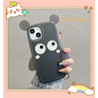 🎁ส่งของขวัญ🎁เคสไอโฟน สำหรับ 11 14 for iPhone Case 13 12 Pro Max การ์ตูน น่ารัก ตลก กันกระแทก เคสนิ่ม เคสโทรศัพท์