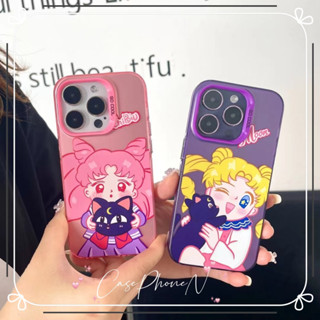 🔥สไตล์ใหม่🔥เคสไอโฟน iphone 11 14 Pro Max น่ารัก เซเลอร์มูน ป้องกันการตก ปกป้องเต็มที่ iphone 12 13 Pro Case for iPhone