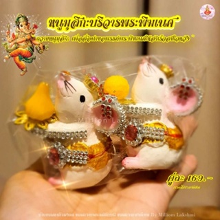 🐭หนูมุสิกะ​ แต่งองค์ บริวารและเพื่อนคู่ใจขององค์พ่อพระพิฆเนศ ถวายขอพรสำเร็จ🙏