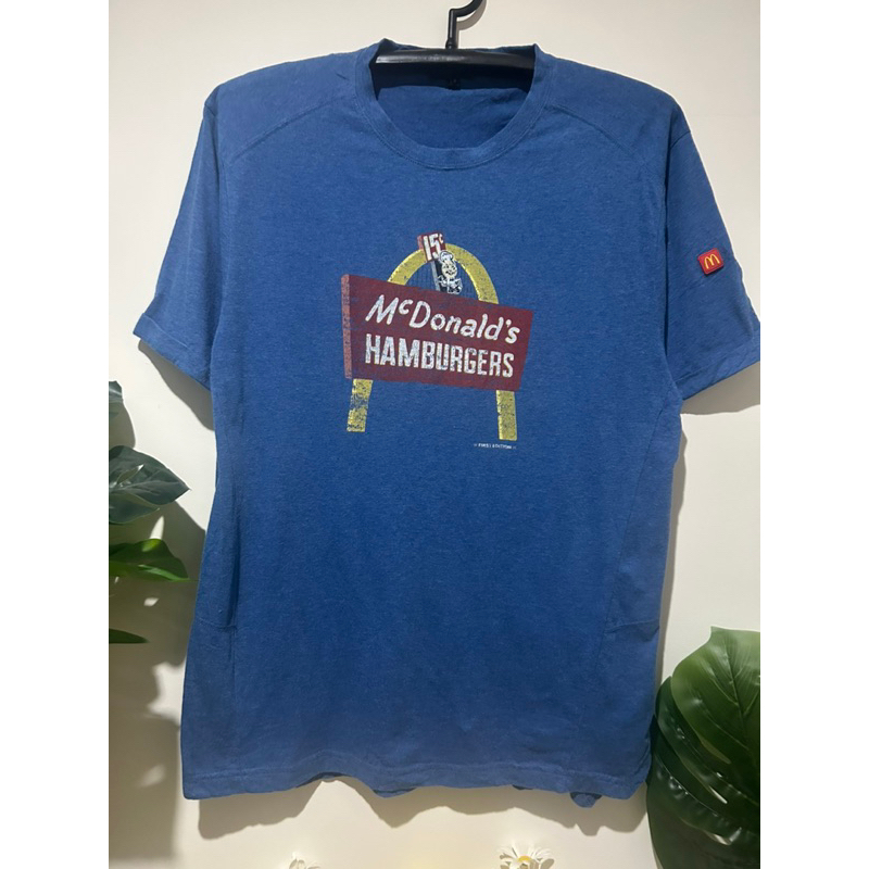 เสื้อยืดมือสองApparel Collection McDonald's First Edition T Shirt