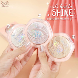 OB-1465 Obuse Its Time To Shine Highlight Palette โอบิวซ์ ไฮไลท์