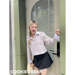 เชิ้ตแขนยาวแต่งปก #cookiesbear