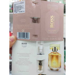 1.5ml น้ำหอม ของแท้ 100% น้ำหอมแท้ ฉลากไทย ล็อตใหม่ Hugo Boss The Scent for Her EDP