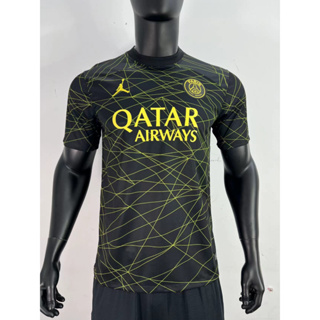 new คุณภาพสูงสุด 23/24 PSG Third away ปารีสแซงต์แชร์กแมง เสื้อฟุตบอล เกรด AAA