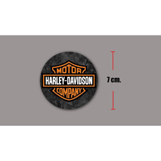 sticker pvc harley davidson สติกเกอร์ ฮาร์เลย์ ดิวิสัน งานออฟเซ็ทแท้ pvc กันน้ำ กันแดด