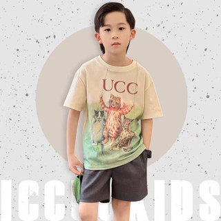 ชุดเซ็ตเด็กชาย เสื้อ+กางเกง พิมพ์ลาย UCC