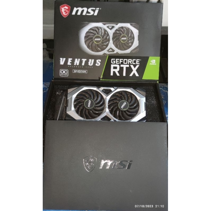 MSI Ventus RTX 2070 8g มือสอง (มีกล่อง)