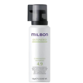Milbon EXTENDED Carbonated Shampoo 4.9 150g/280g แชมพูโซดา เรียกคืนสภาพเส้นผมและหนังศีรษะ หลังจากการฟอกสีหรือบริการเคมี