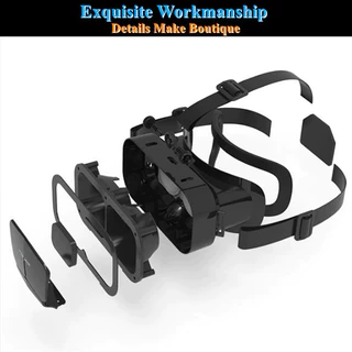 แว่นวีอาร์ Shinecon VR Box IMAX Giant Screen Virtual Reality Glasses รุ่น G10 รองรับ 4,7 - 7นิ้ว