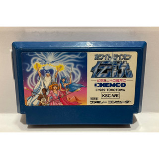 ตลับแท้ [FC] [0224] White Lion Densetsu: Pyramid no Kanata ni (Japan) Ghost Famicom