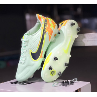 สตั๊ดปุ่มเหล็ก ไนกี้ปุ่มเหล็ก NIKE TIEMPO LEGEND 9 ELITE ถ่ายจากงานจริง(แถมดันทรง+ถุงผ้า+กล่อง)