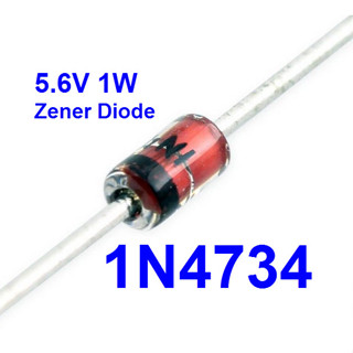 (20ชิ้น)ZENER DIODE 1N4734 1W 5.6V