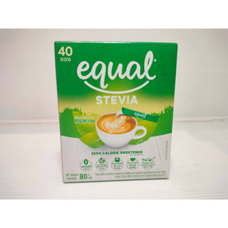 นํ้าตาลแบบซอง ตรา equal (stevia กล่อง)