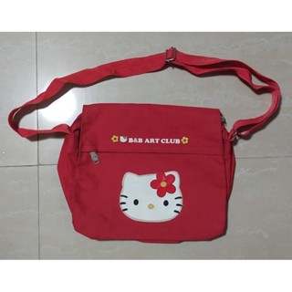 กระเป๋าสะพาย hello kitty คิตตี้ สีแดง