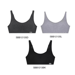 เสื้อชั้นใน ซาบีน่า Sabina Sport Bra รุ่น Sbn Sport รุ่น Sbn Sport รหัส SBB1213 สีเทาเข้ม / เทาอ่อน / ดำ