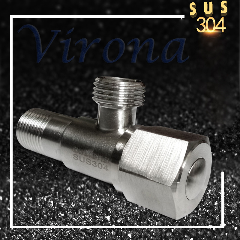 Capstonethai stop valve วาล์ว วาล์วเปิดปิด วาล์วน้ำเข้า สแตนเลส304แท้ ไม่ขึ้นสนิม ราคาถูกคุณภาพดี CG-SSV-DB43