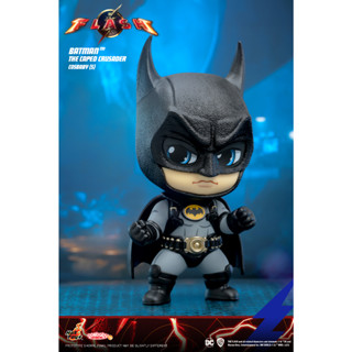 Hot Toys ฟิกเกอร์ของสะสม COSB1051 – The Flash - Batman (The Caped Crusader) Cosbaby (S)