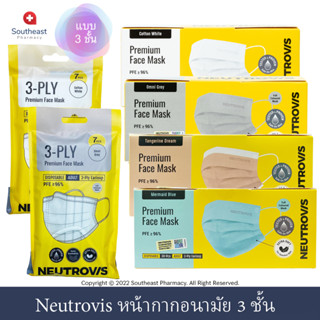 Neutrovis Premium Face mask แบบ 3 ชั้น