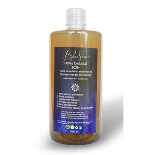 Silver Colloidal SCH+ น้ำแร่เงินบริสุทธิ์ 100% จากธรรมชาติ 1000ml.