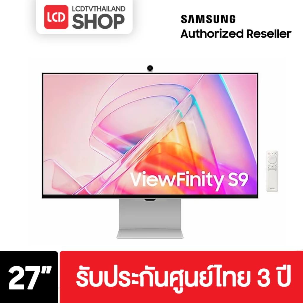 Samsung ViewFinity S9 LS27C900PAEXXT High Resolution 5K Monitor Thunderbolt 4 รับประกันศูนย์ไทย