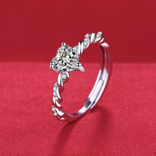 แหวน Diamond Full Heart Ring เครื่องประดับ แฟชั่น