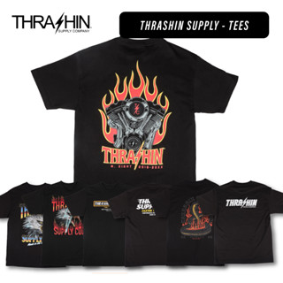 **ฟรีค่าจัดส่ง** Thrashin Supply - Tee เสื้อยืด ของแท้ นำเข้าจากอเมริกา