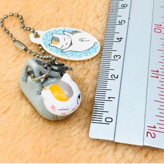 Natsume Yuujinchou Nyanko-sensei Keychain พวงกุญแจ เนียนโกะ เซนเซย์  นัตสึเมะกับบันทึกพิศวง กระเป๋าแมว แท้ จากญี่ปุ่น