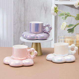 [พร้อมส่ง] SET - Colorful glaze ceramic cup แก้วเซรามิก แก้วน่ารัก