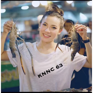 เสื้อยืดผ้าสลาฟคอกลม รุ่นยาว24” อก44”ทรงโอเว่อไซ้